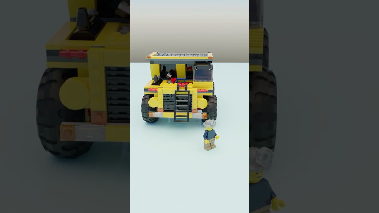 LEGO Mining Truck Build &ndash; In Sync With The Beat! 🚗🎶 #Shorts #lego #legoindonesia