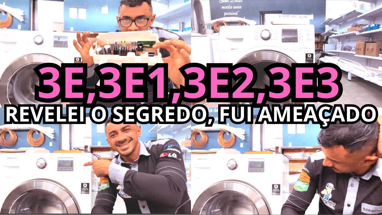 O segredo REVELADO por trás do erro 3E,3E1,3E2,3E3