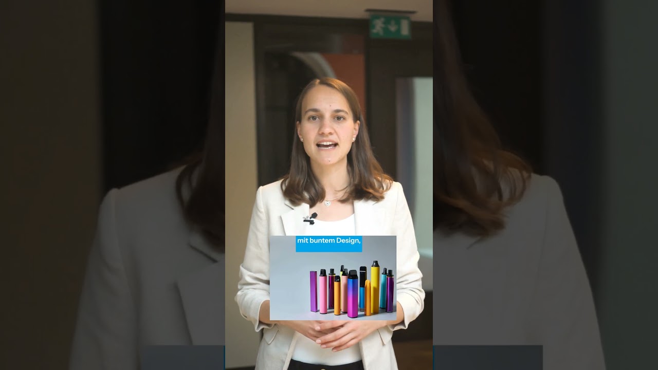 Verbot von Einweg-E-Zigaretten - Fabienne St&auml;mpfli