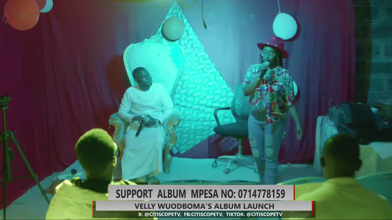 VELLY WUODBOMA GWETH POLO ONLINE ALBUM LAUNCH.
