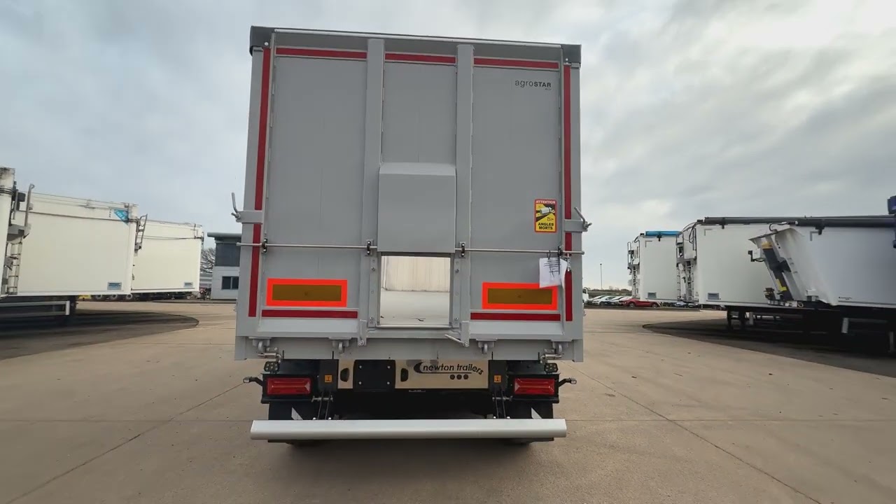 STAS 71 cuyd  Plank Sided Tipping Trailer For Sale (Halo Trailer)
