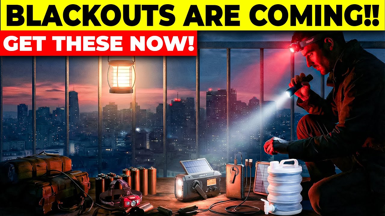 9 Blackout Supplies 99% of Families Are Missing (Stock Up NOW Before It's Too Late!)
