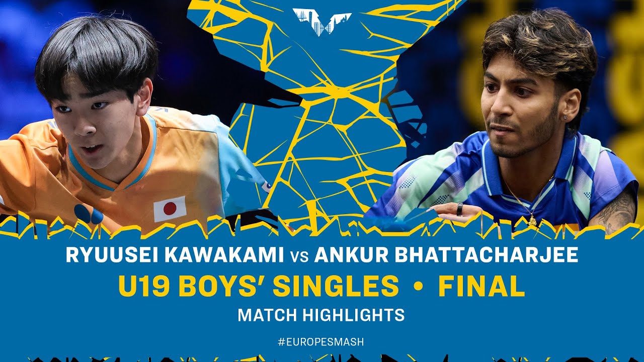 Ryuusei Kawakami vs Ankur Bhattacharjee | U19 BS Final | #EuropeSmash 2025