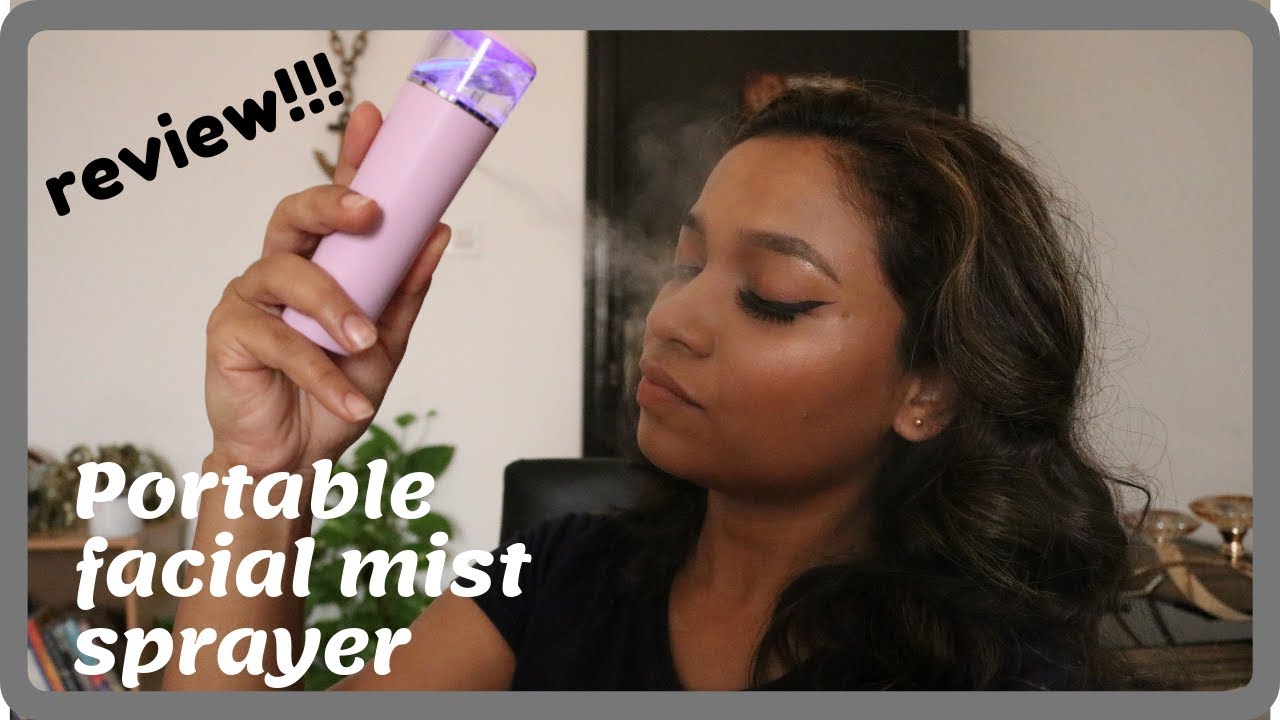 Дорожный распылитель для лица Travel Facial Mister — с зарядкой от USB — портативный нано-распыли...