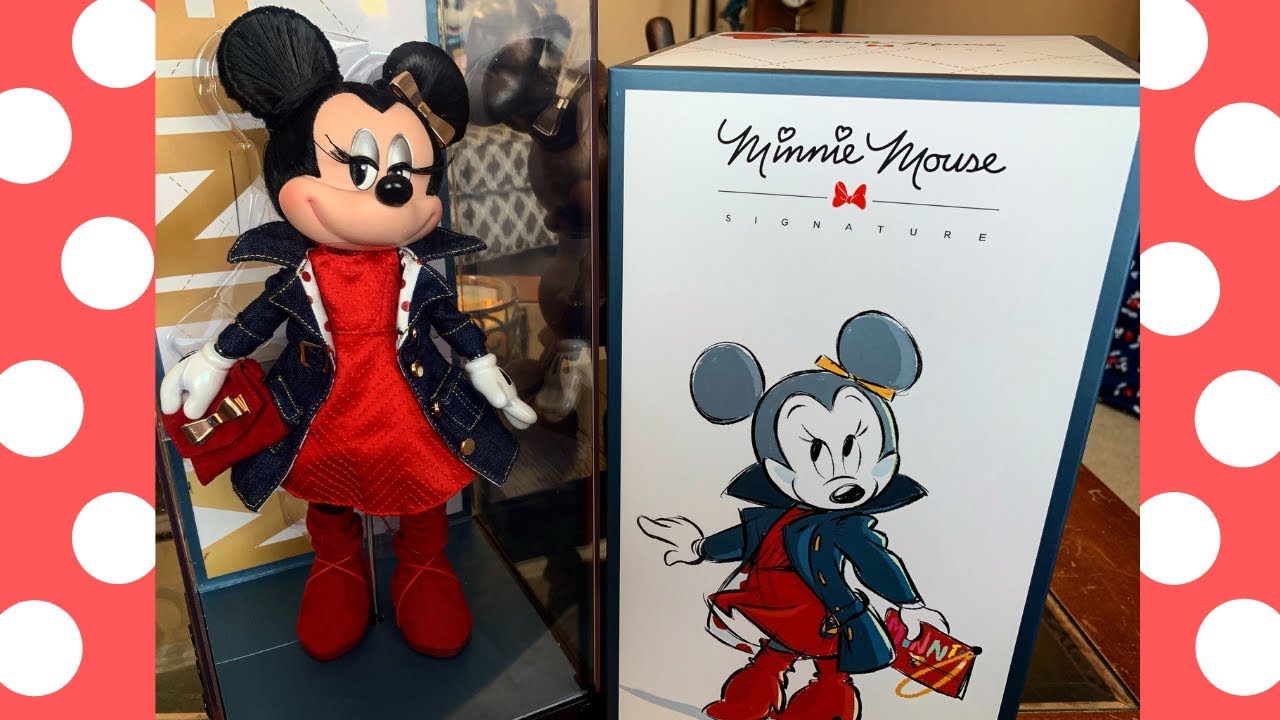 Обзор куклы Минни Маус из лимитированной коллекции Disney Store 