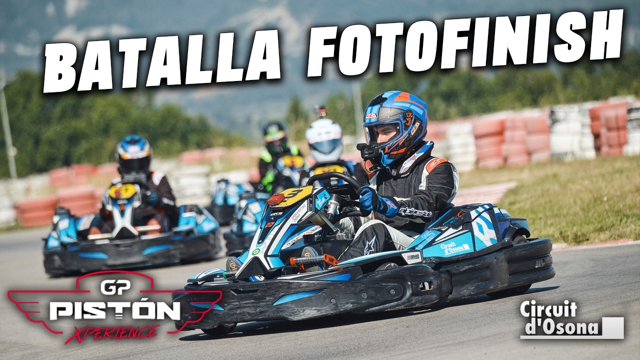 🏆 Batalla FINAL contra Karchez en una carrera de Karting | GP Piston Grupo 2 | Race1 | Circuit Osona