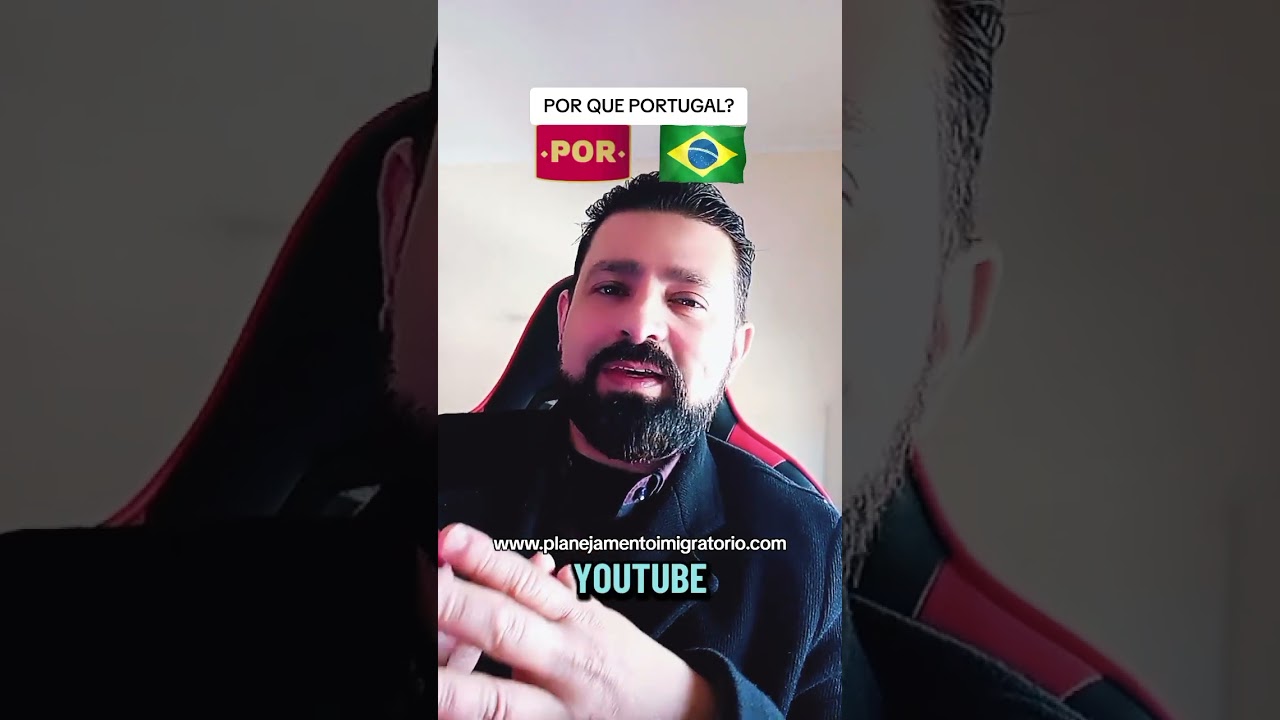 🇧🇷✈️🇵🇹POR QUE BRASILEIROS ESCOLHEM PORTUGAL PARA IMIGRAR? 