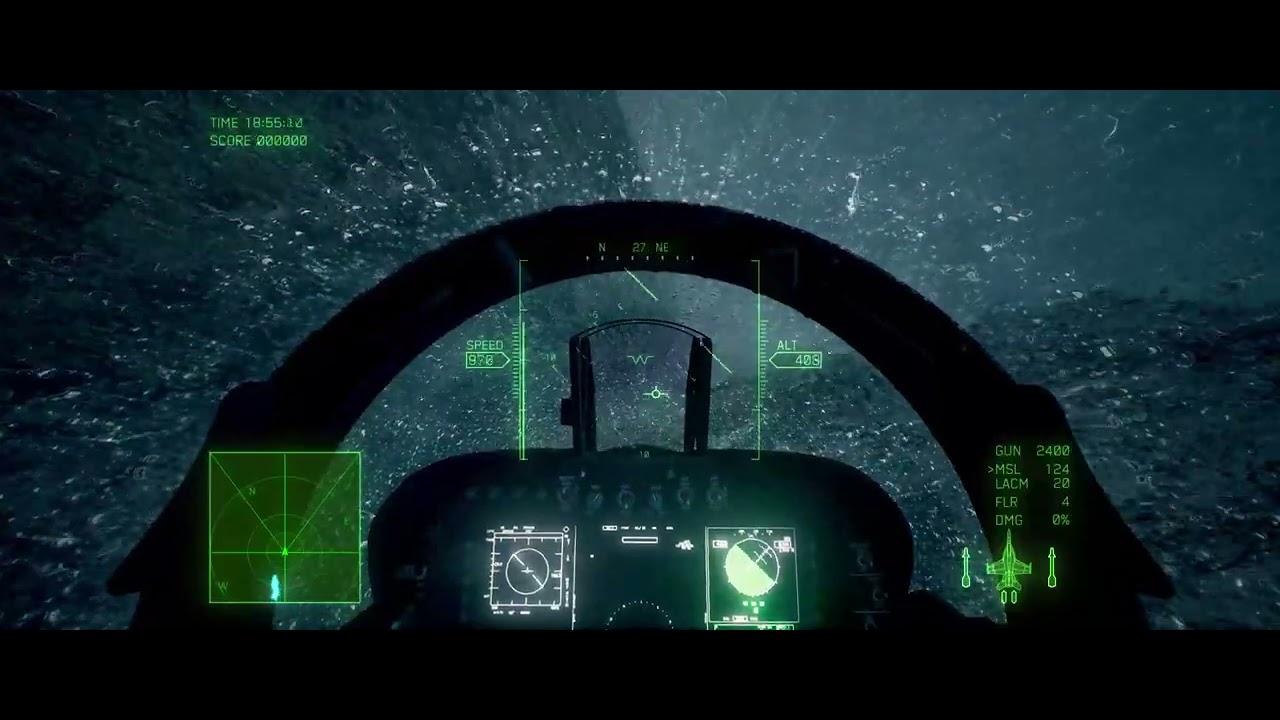 POV: You're 12 seconds behind schedule (Top Gun Maverick x Ace Combat 7)