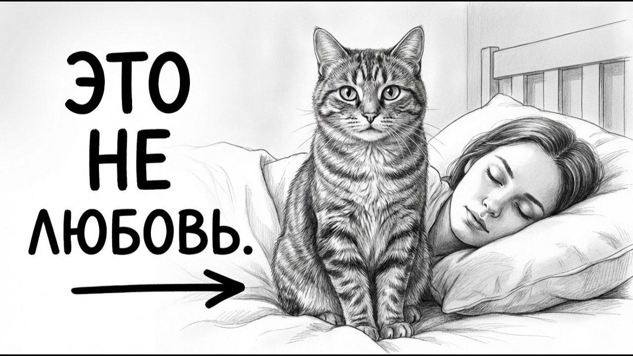 ПОЧЕМУ ВДРУГ ваша кошка залезает на вас? СПОЙЛЕР: ЭТО НЕ ЛЮБОВЬ