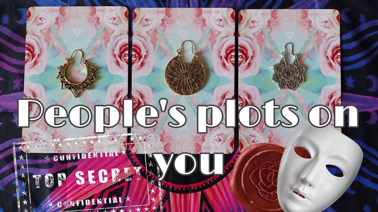 🕵️‍♂️People's plots on you . Tarot pick a card reading.