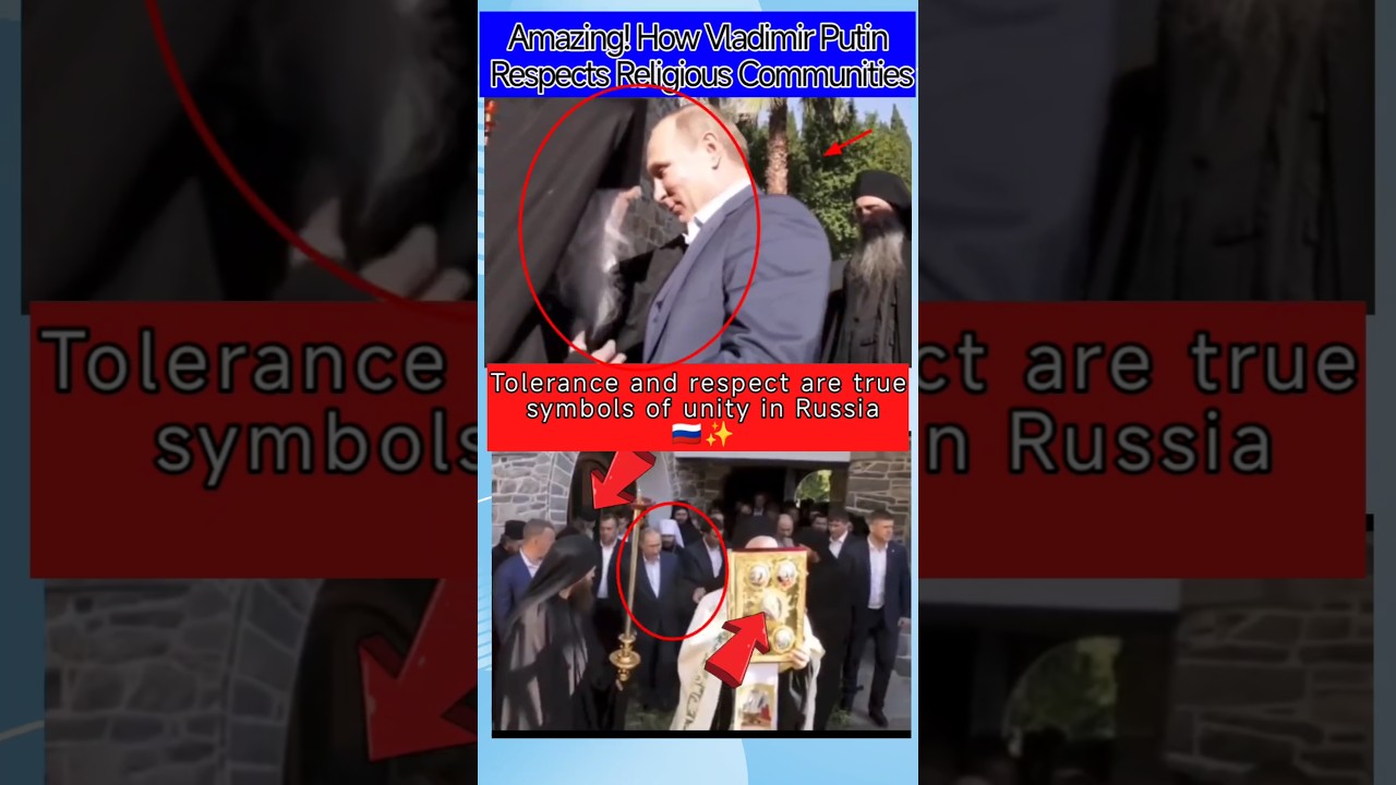 Another Side of Vladimir Putin: Respecting Religious Diversity in Russia #Putin #respect