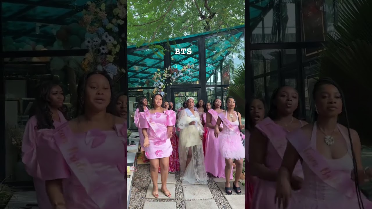 The most interesting bridal shower in Nigeria #mclynchrez #bridesmaids #bridalshower #bridal #party