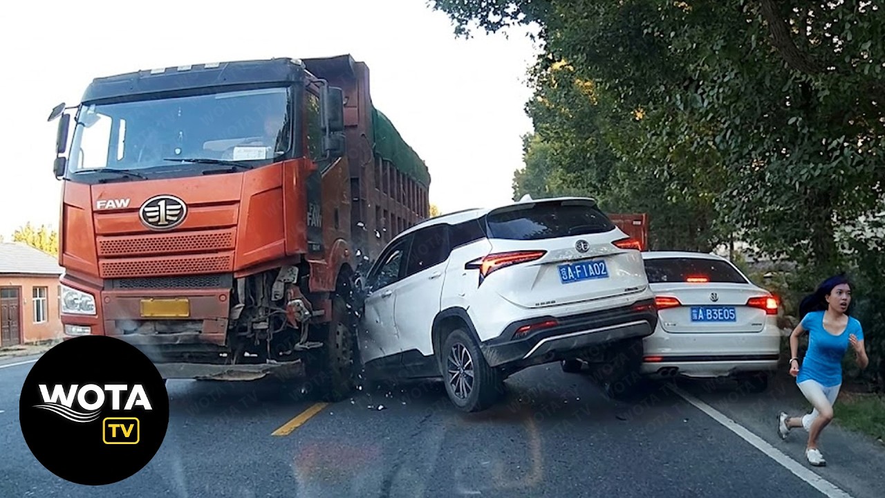 120 Epic Moments Filmed Seconds Before Disaster | Idiots in Cars Got Instant Karma !
