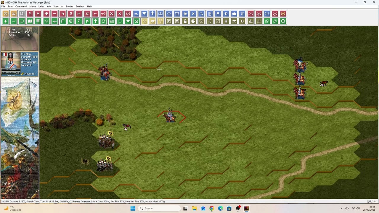 WDS Campaign Austerlitz: The Action at Wertinger 2º