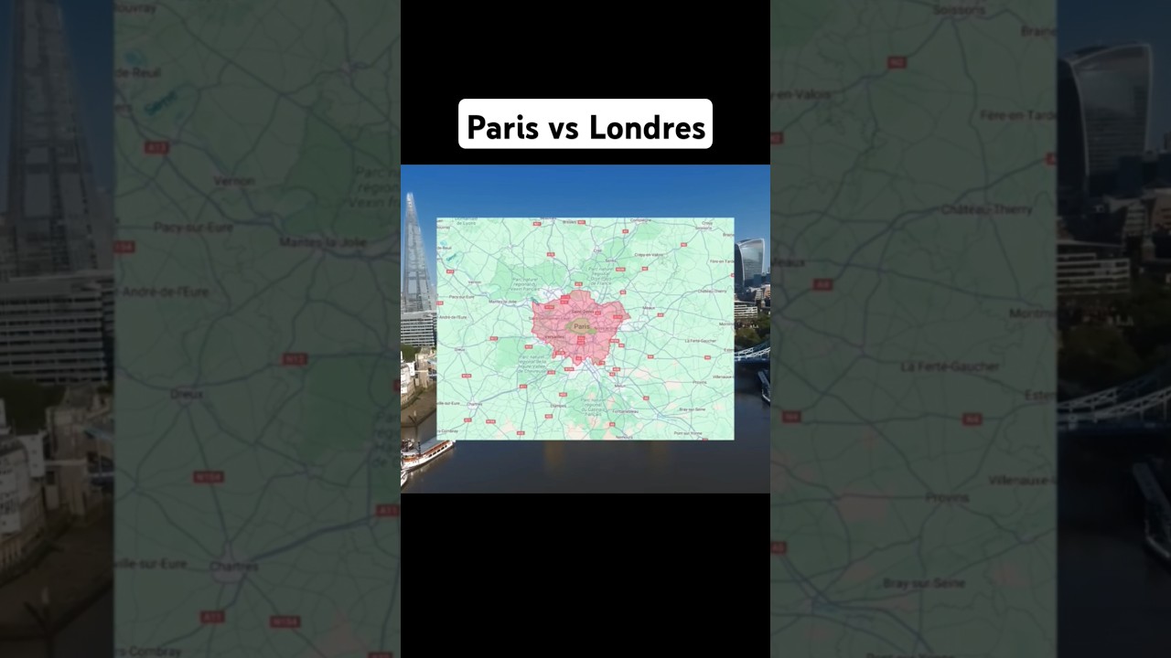 PARIS vs LONDRES #paris #londres #france #royaume_uni