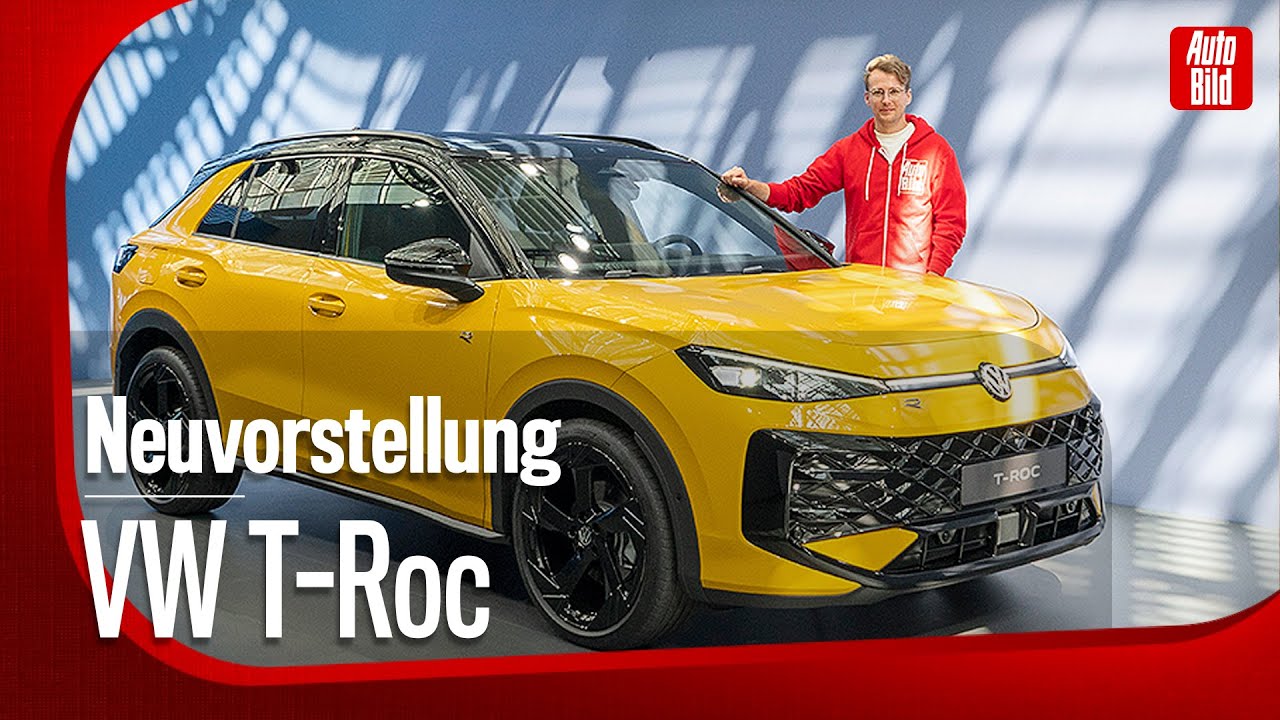 Neuer T-Roc: Die Motoren überraschen | Neuvorstellung mit Jan Götze