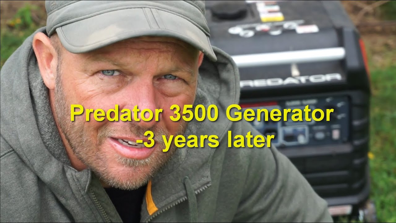 Predator 3500 generator follow-up. 3 years later