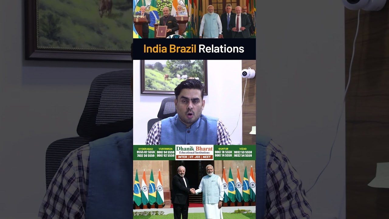 #IndiaBrazilRelations #IndiaBrazil #IndiaBrazilFriendship #BilateralRelations #GlobalPartnership