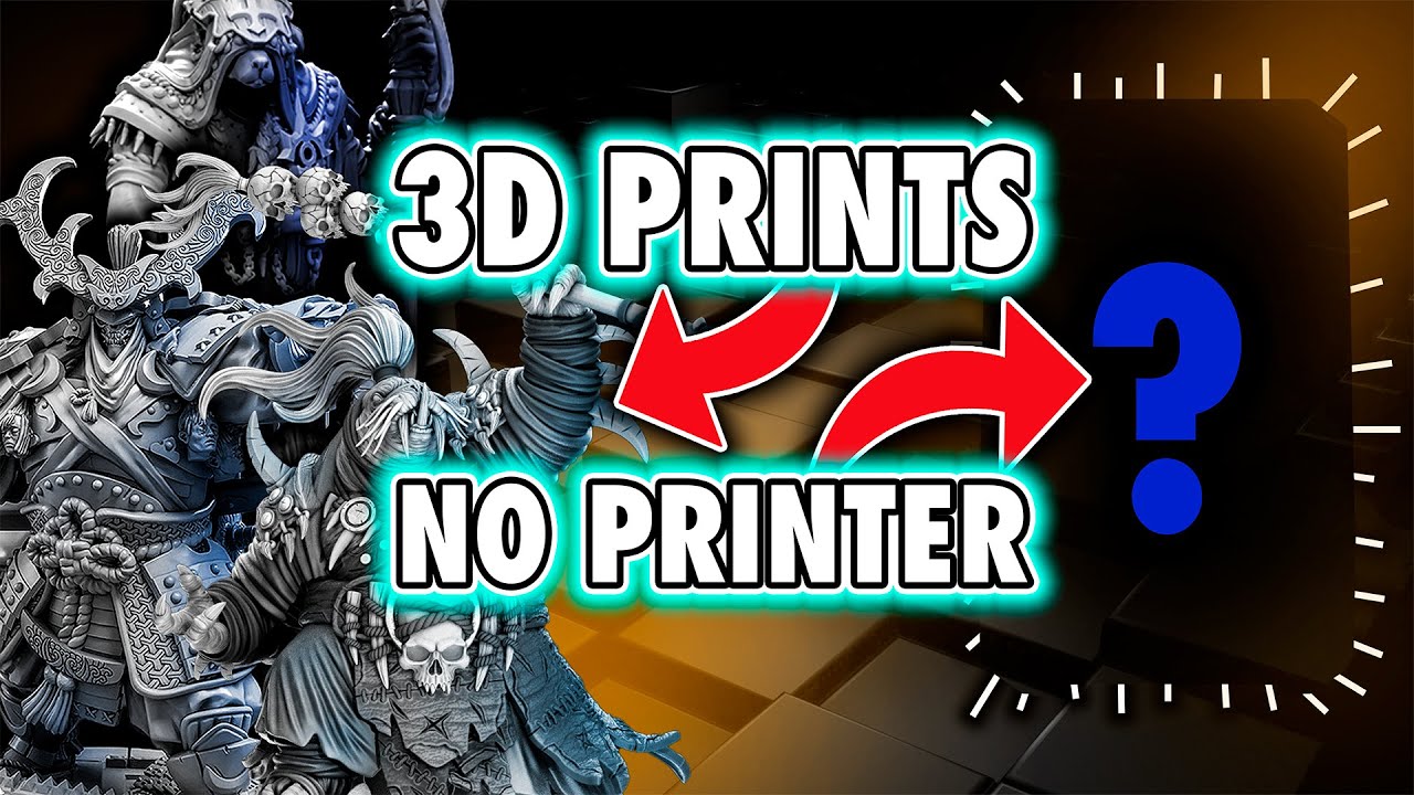 You don't NEED a 3D PRINTER!!! - MyMiniFactory & Only-Games  Behind the Scenes