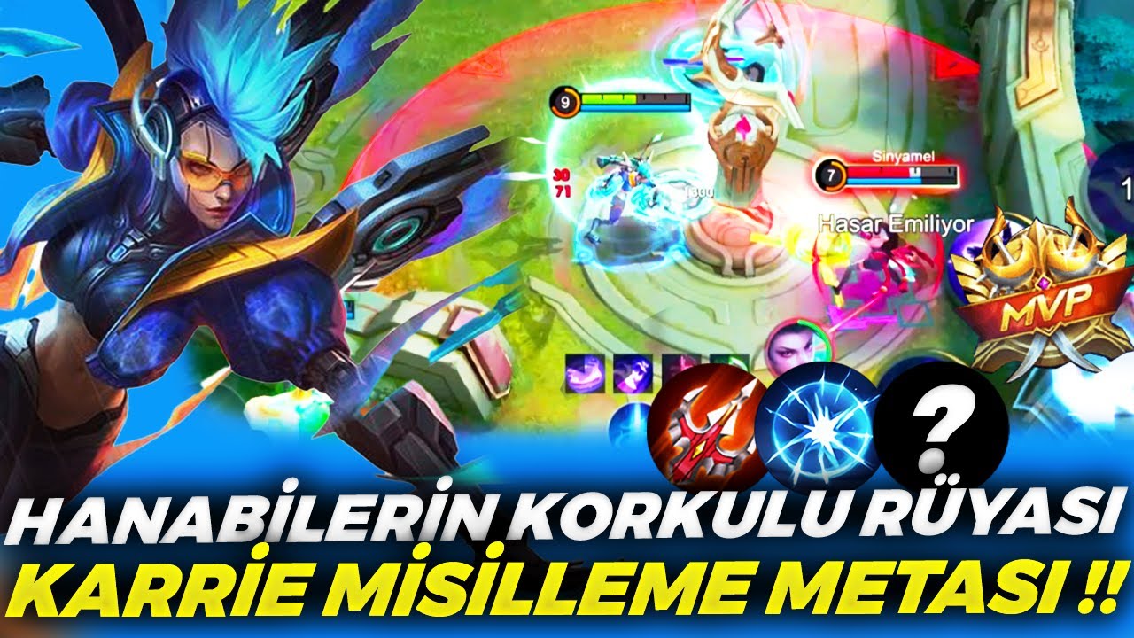HANABİLERİN KORKULU RÜYASI !! MİSİLLEME KARRİE METASI | Mobile Legends