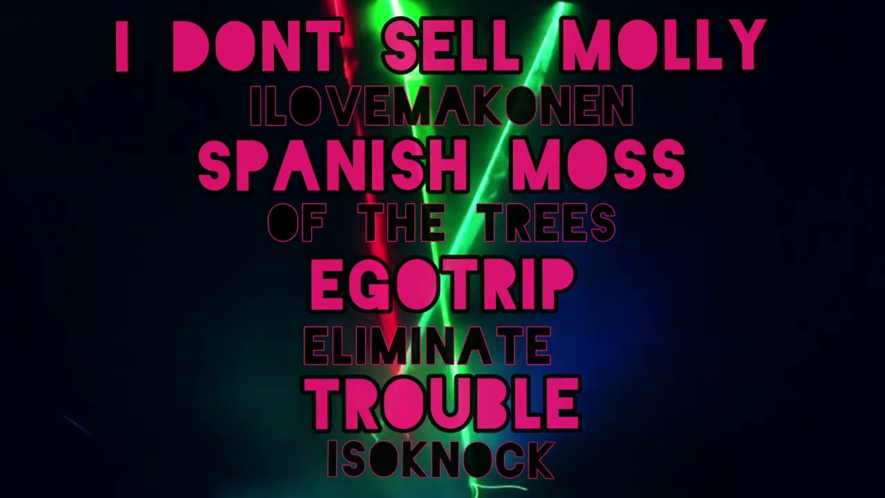 I Don't Sell Molly -vs- Spanish moss (Sin Aesthetic Edit)