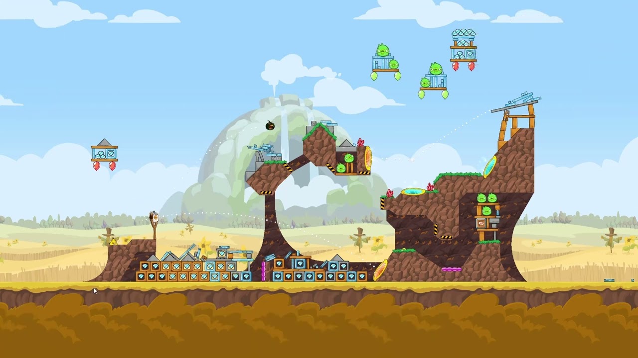 Angry Birds Friends Level 10 Tournament 1824 ONE star NO POWER-UP walkthrough 2026-09-17