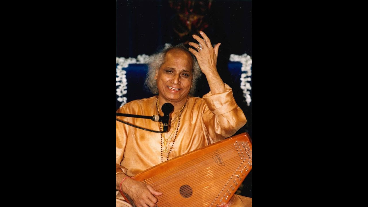 Pandit Jasraj ji teaching Raag Puriya Dhanashree for students of PJSOM Vancouver