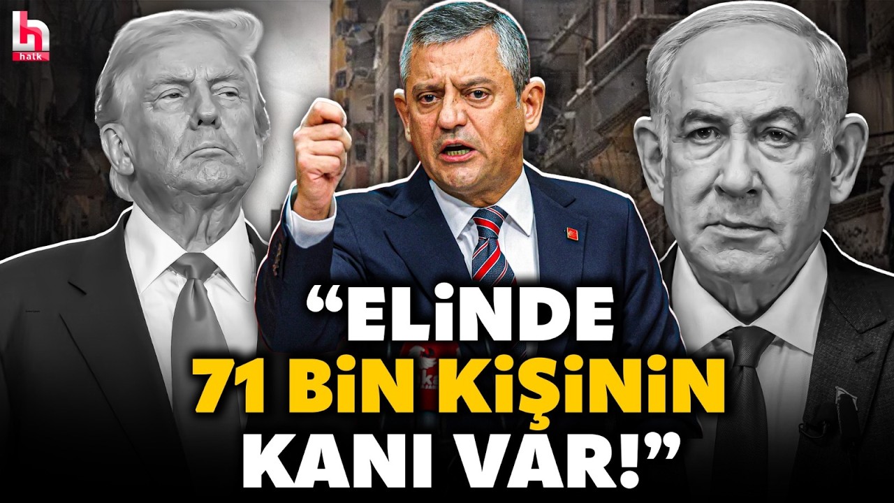 Özgür Özel’den ‘Gazze Barış Kurulu’ sert sözler! O isimlere adeta ateş püskürdü!