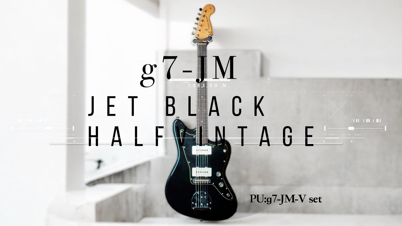 【g'7 Special】g7-JM/Jet Black/Halfvintage【g7-JM-V】
