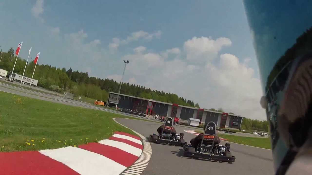 Krash i norrköping Gokartarenan 2013-05-18