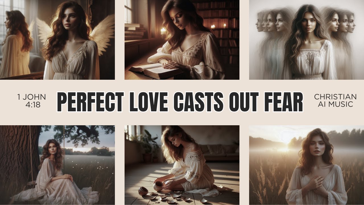 Perfect Love Casts Out Fear &ndash; Original Christian Worship Song (Official Lyric Video)