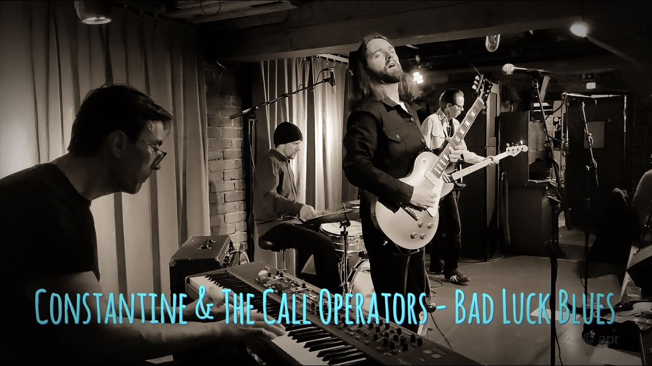 Constantine & The Call Operators - Bad Luck Blues (live in Tampere 2024)