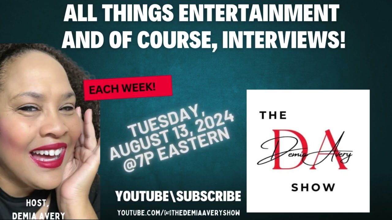 Countdown Begins: Entertainment Talk Show Premiere - The Demia Avery Show!