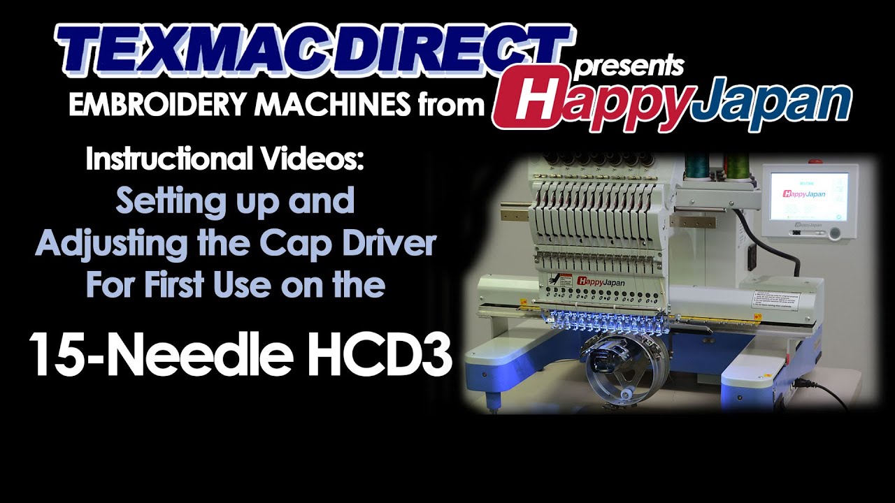 HCD3-1501 (and HCD2-1501) - How to Set Up the Cap Driver for First Use