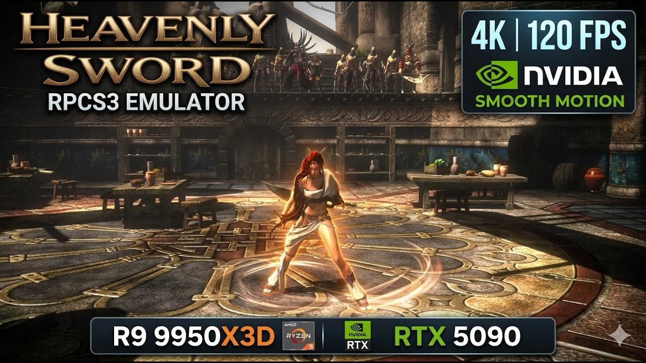 Heavenly Sword at 4K 120FPS on RPCS3 - Looks Insanely Good in 2026!