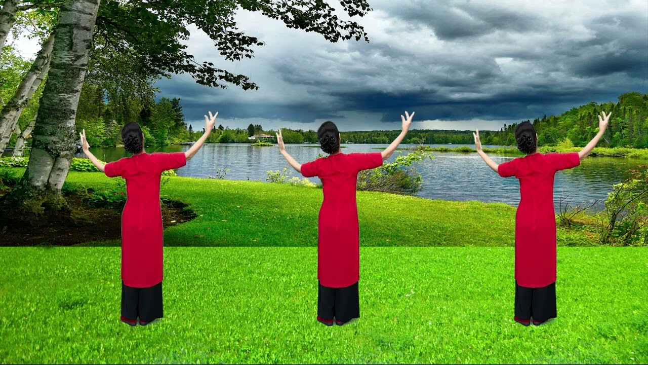 Múa cùng hướng - Đảng đã cho ta một mùa xuân - Khiêu vũ Mai Lương - Học nhảy dân vũ