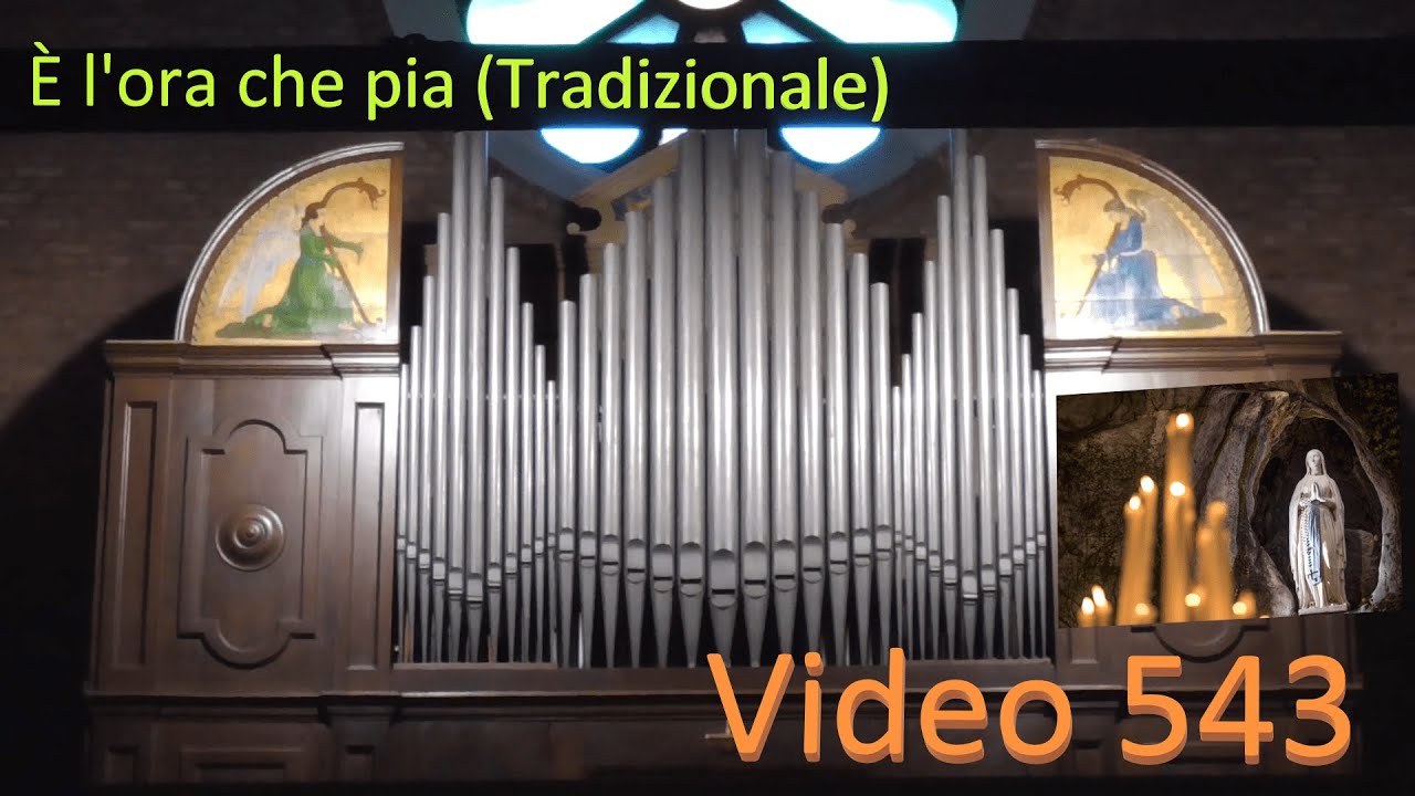 È l'ora che pia (Tradizionale) - Organo Zarantonello di Jesolo (VE) v.543