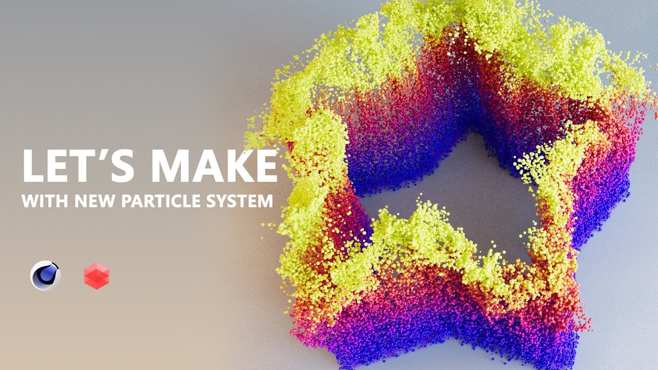 C4D new particles system- Data Mapper, Color Mapper with Vertex Map