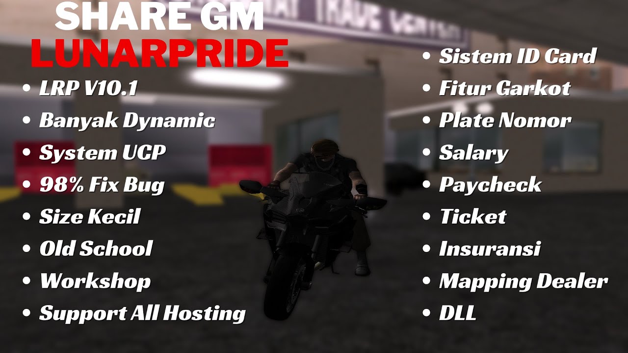 SPESIAL SHARE GM LRP V10.1 FULL FIX BUG!!!!! SUPPORT ALL HOSTING?