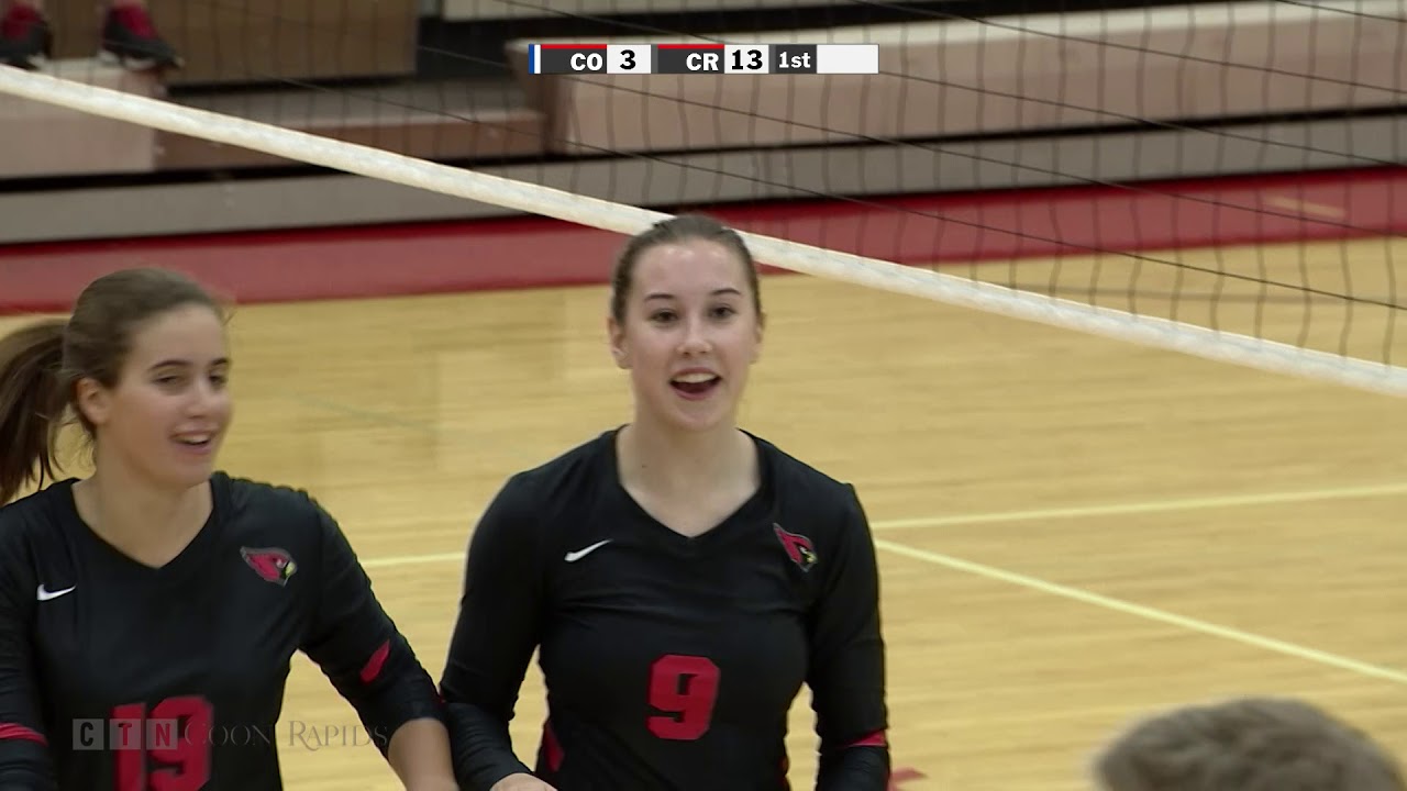 Prep Volleyball: Cooper at Coon Rapids 10.2.18 (Full Game)