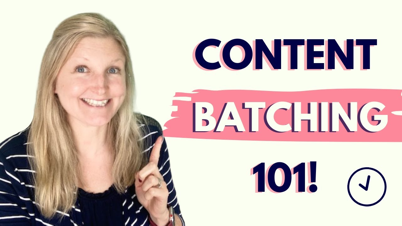 HOW TO BATCH CONTENT FOR YOUR BLOG: Batching tips for beginners