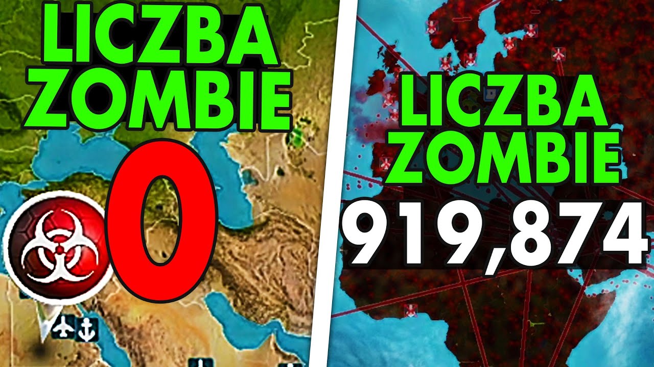 ZOMBIE PODBIJĄ CAŁY ŚWIAT? - PLAGUE INC EVOLVED APOKALIPSA ZOMBIE