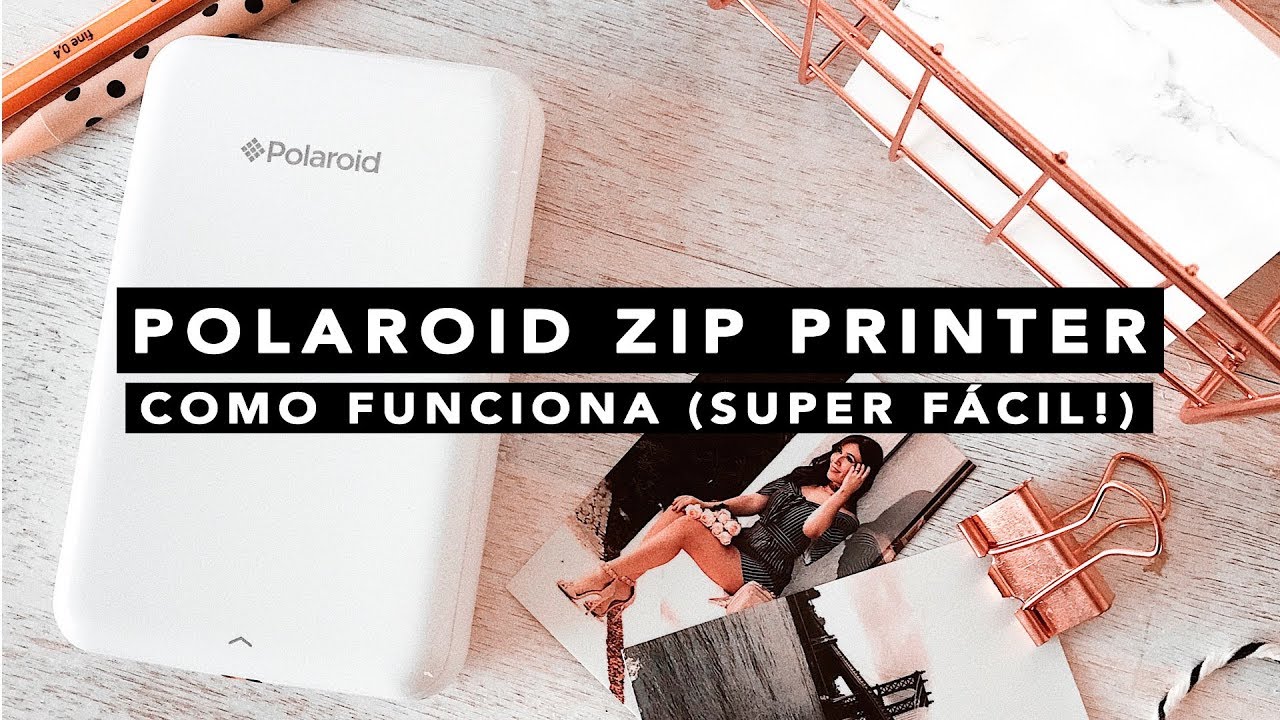 Como Funciona a Polaroid Zip Printer