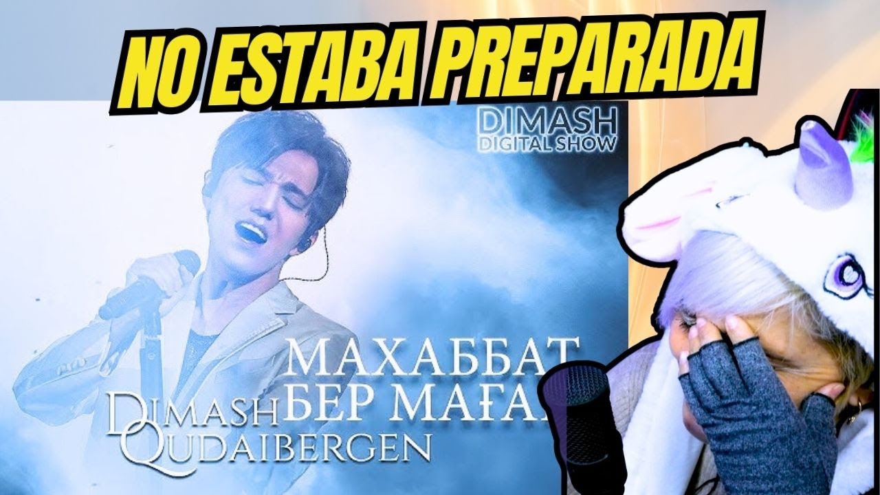 Dimash canta Dame Amor… y entre risas me ROMPO 💔 | Mi reacción más sincera