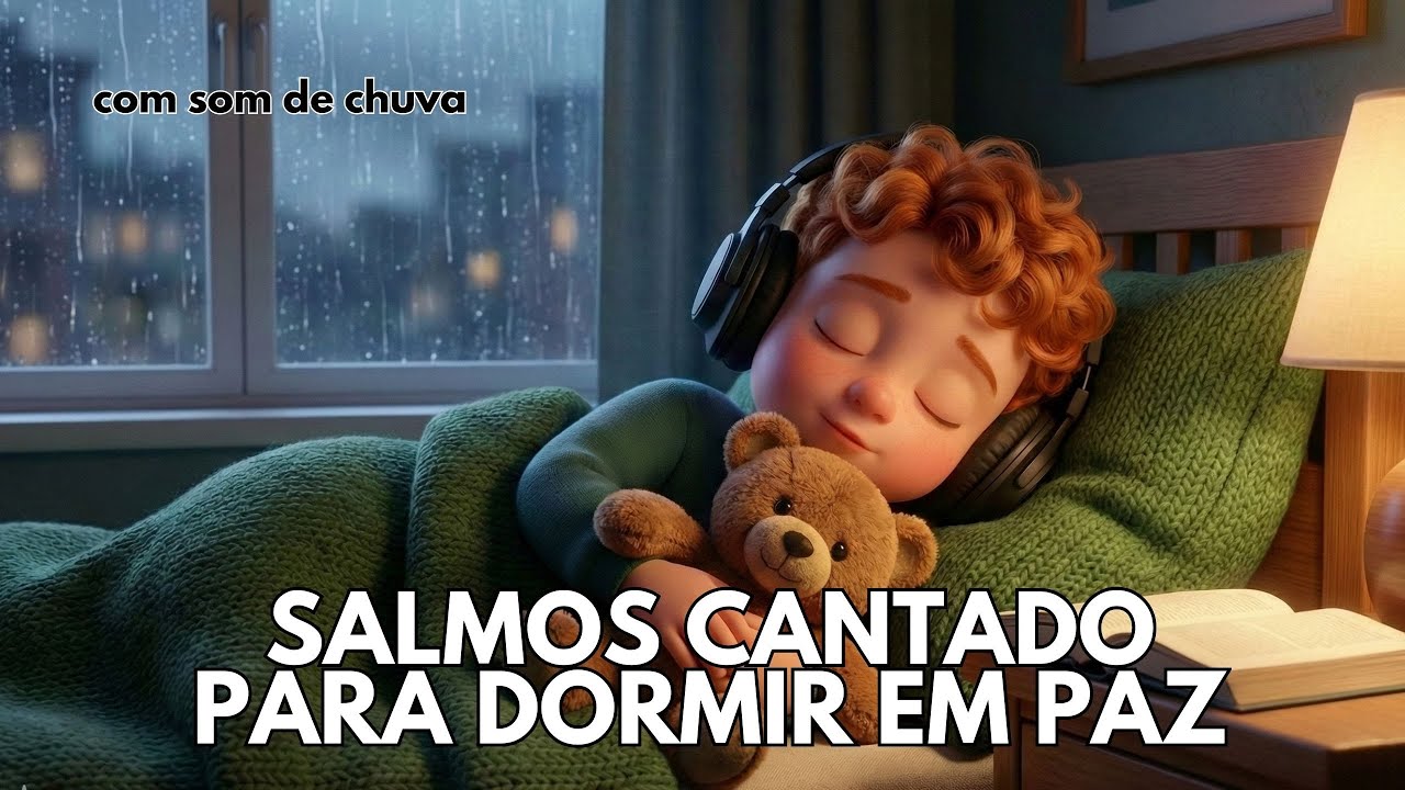 O Amor de Deus é Maior que o Medo | Durma em Paz I Salmos Cantado para Dormir em Paz