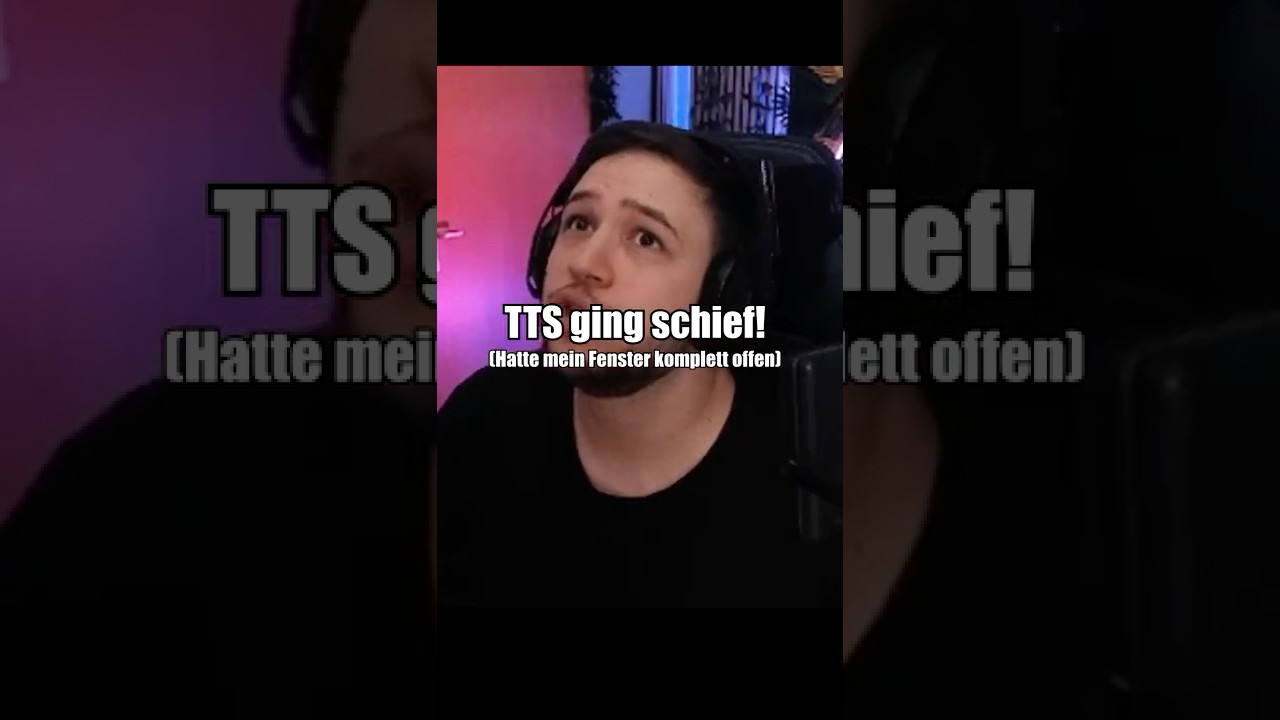 TTS geht schief 🫢
