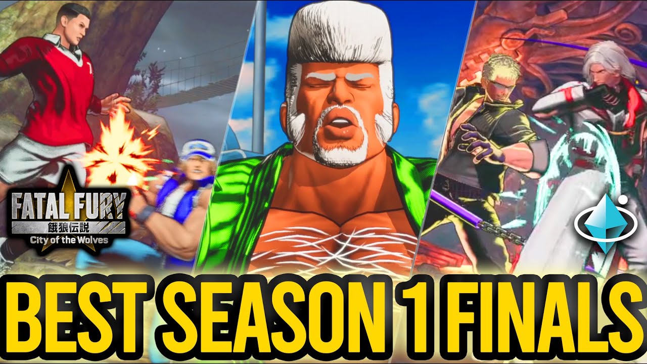 TOP 5 FINALES en Fatal Fury - Lo mejor de City of the Wolves Season 1 ft. DarkAngel, Kula, Robert