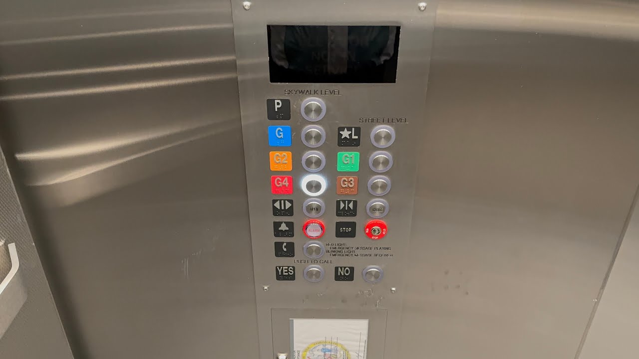 NEWLY MODDED TRACTION ELEVATORS - Bethesda Metropolitan Garage - Bethesda, MD