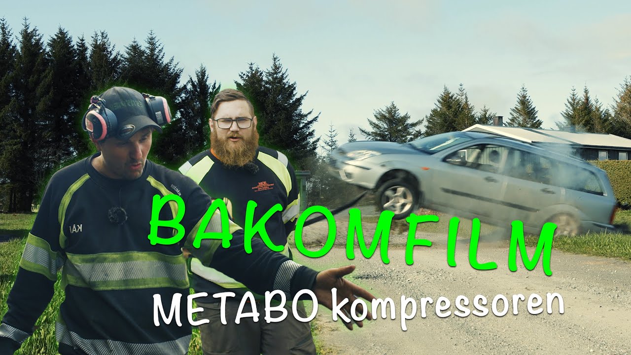FULL GASS BAKOMFILM -Metabo, uoffisielt Norges kraftigste kompressor!