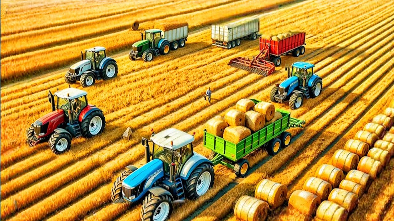 Indian Farmer Life in Tractor Simulator | Mahindra Tractor Farming Realistic Graphics 